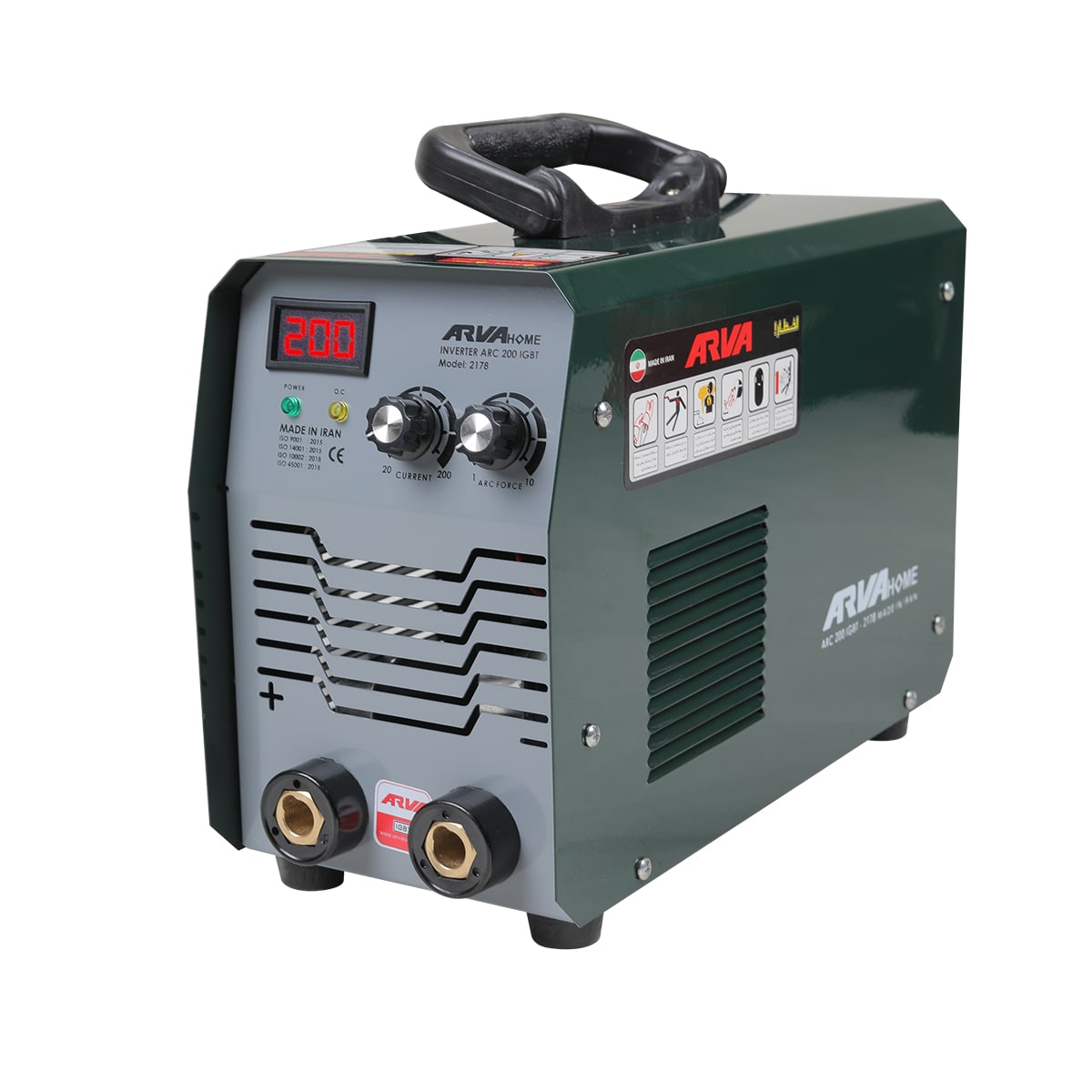 welding-inverter-model-2178.jpg اینورتر 200 آمپر آروا مدل 2178 - تصویر 1